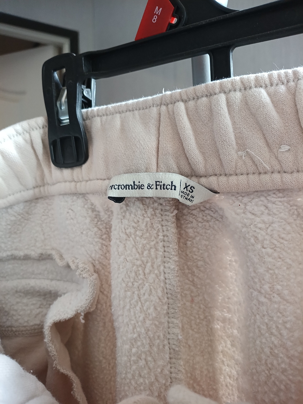 Abercrombie & Fitch Kids Cream Fleece Joggers